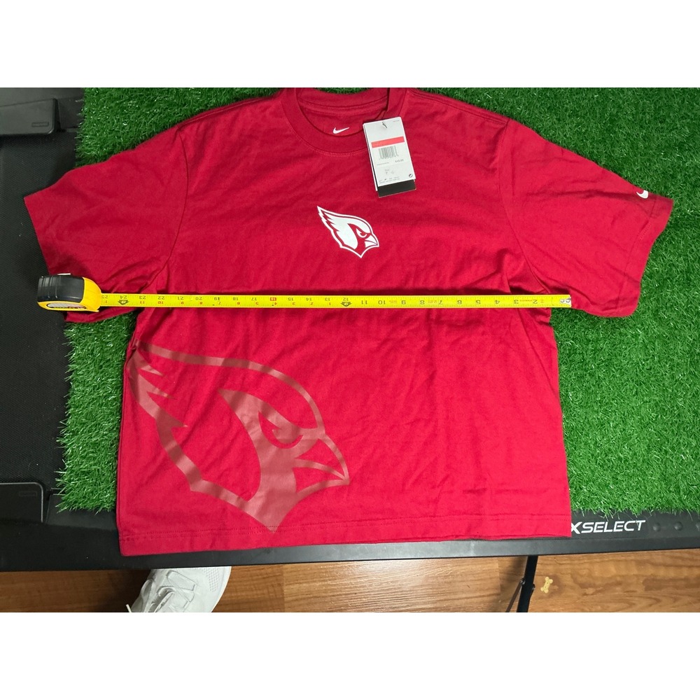 Nike Arizona Cardinals NFL Womens T-Shirt Red Large Short Sleeve Graphic Tee